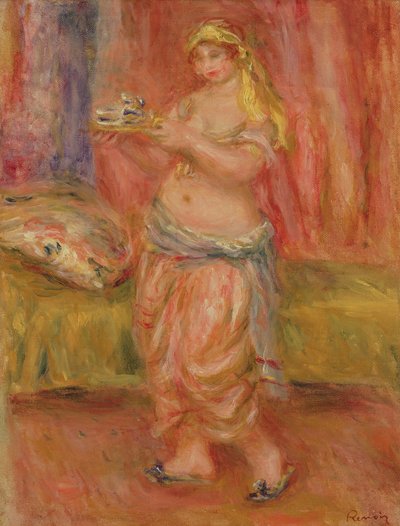 Stehende Odaliske, ca. 1917 von Pierre Auguste Renoir